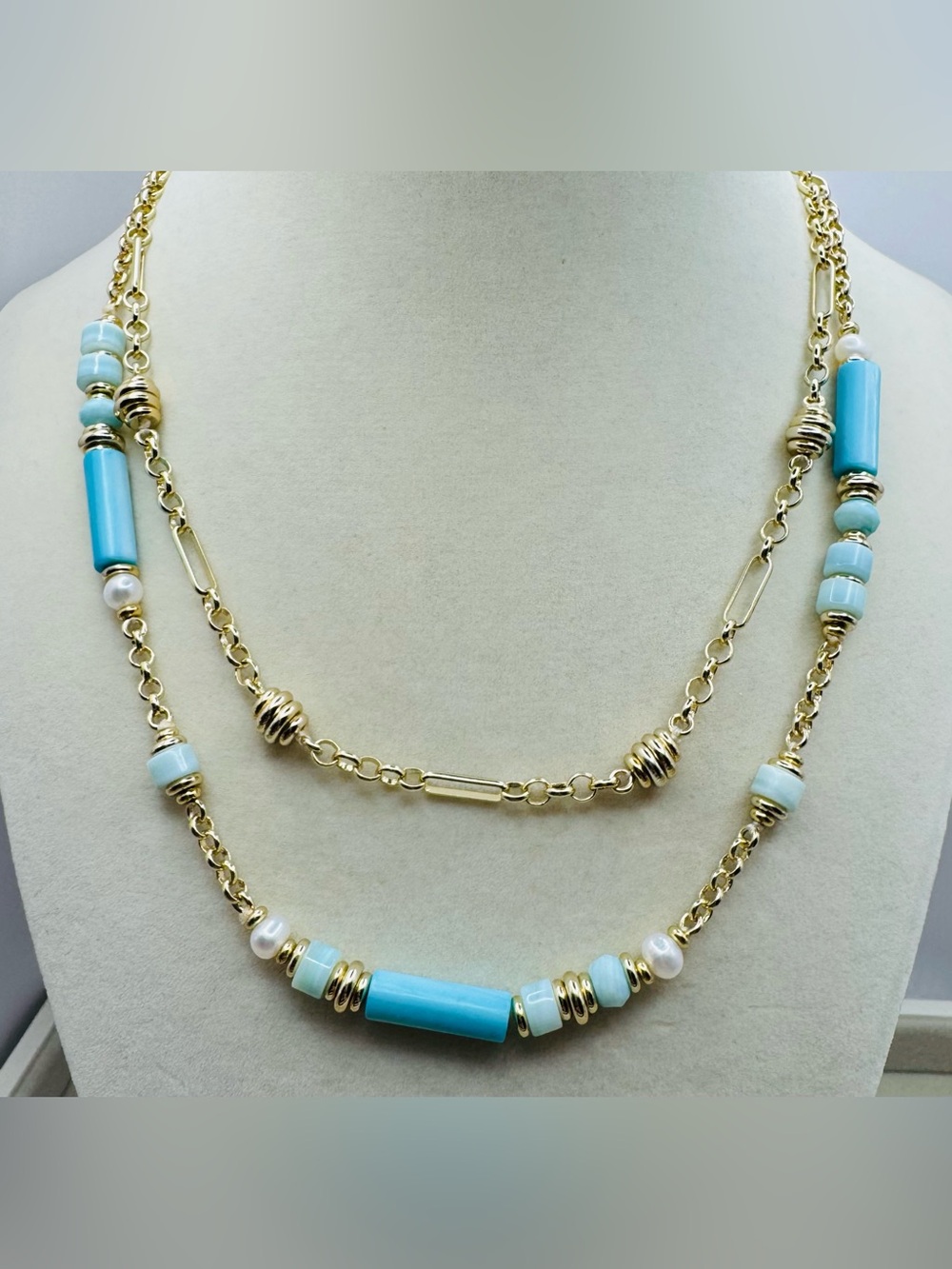 Kendra Scott Rachel Necklace Turquoise Beaded Necklace